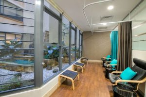 محوه طراحی اتاق استراحت بیمار محور + نرم افزار مدیریت کلینیک و مطب دکتر کلینیک